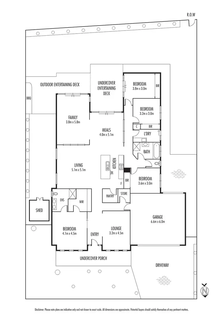 Floorplan of Homely house listing, 9 Rushworth Avenue, Eynesbury VIC 3338