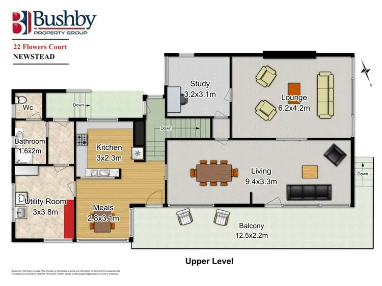 Floorplan of Homely house listing, 22 Flowers Court, Newstead TAS 7250