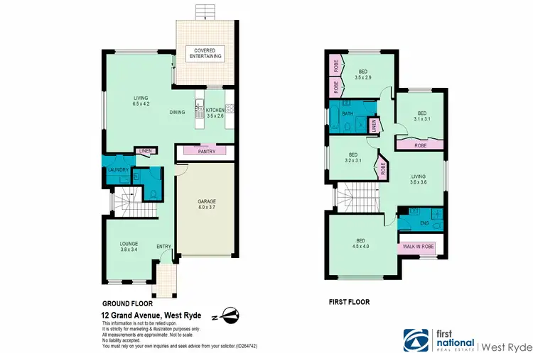 Floorplan of Homely house listing, 12 Grand Avenue, West Ryde NSW 2114