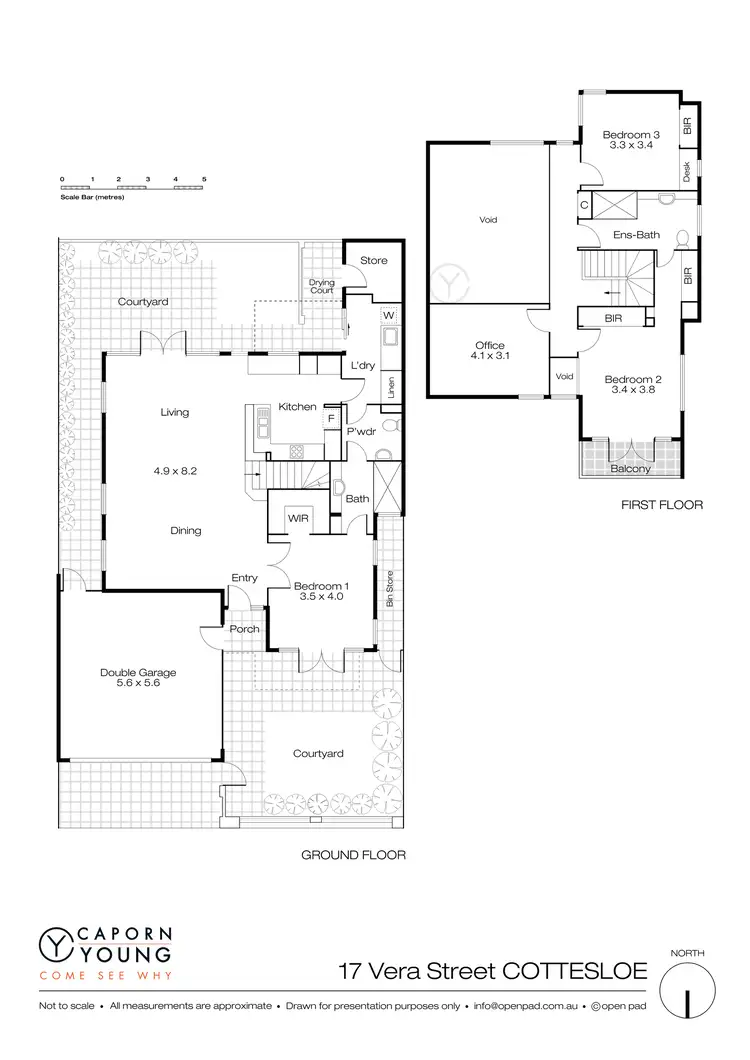 Floorplan of Homely house listing, 17 Vera Street, Cottesloe WA 6011