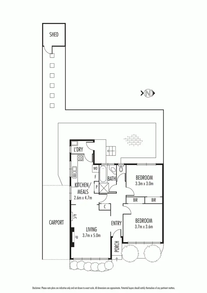 Floorplan of Homely unit listing, 11/8 Bealiba Road, Caulfield South VIC 3162