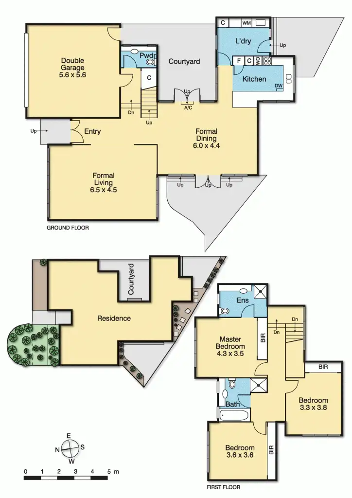 Floorplan of Homely townhouse listing, 3/57 Locksley Road, Ivanhoe VIC 3079