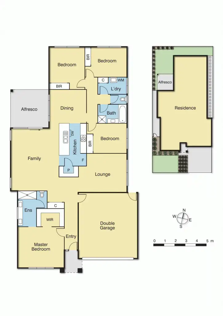 Floorplan of Homely house listing, 14 Waterwheel Grove, Mernda VIC 3754