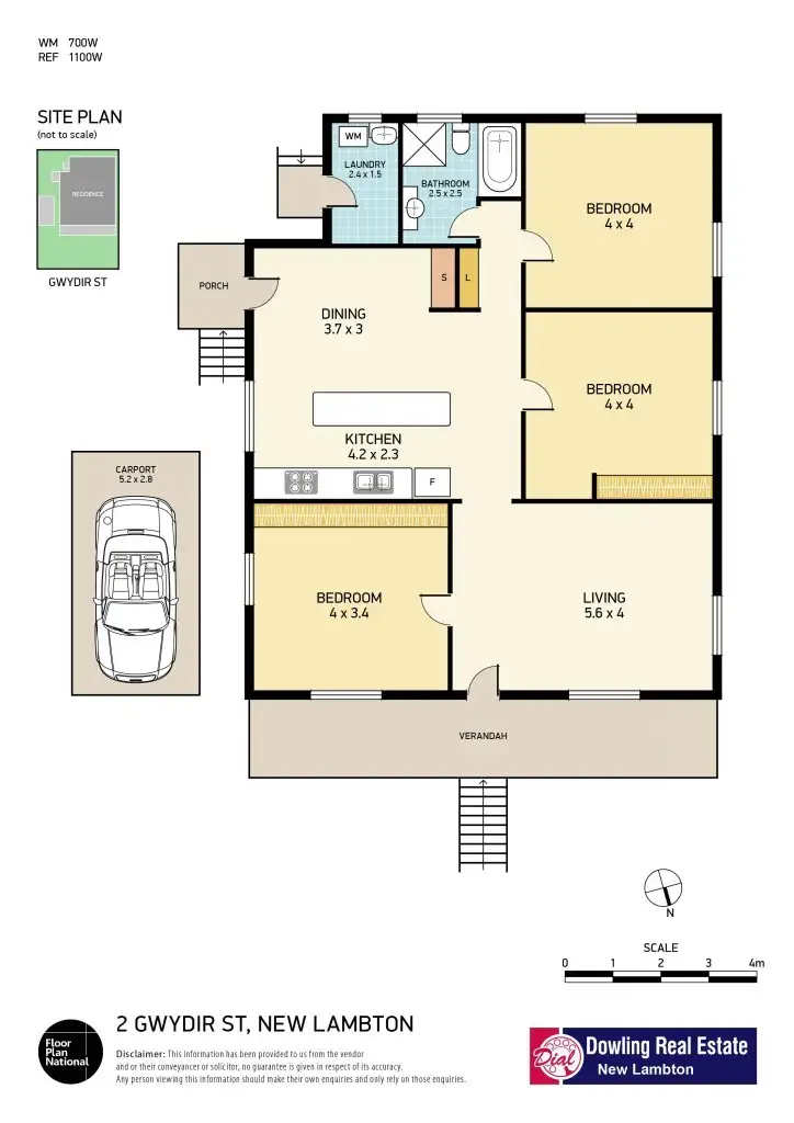 Floorplan of Homely house listing, Address available on request