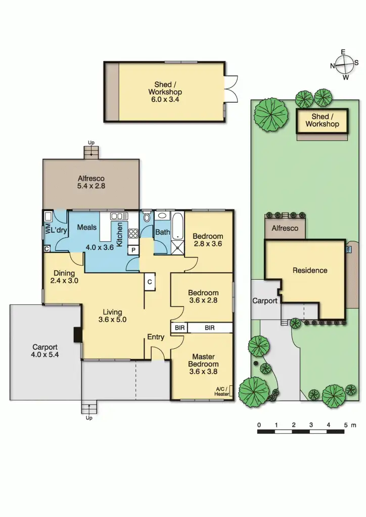 Floorplan of Homely house listing, 134 Rosanna Road, Rosanna VIC 3084