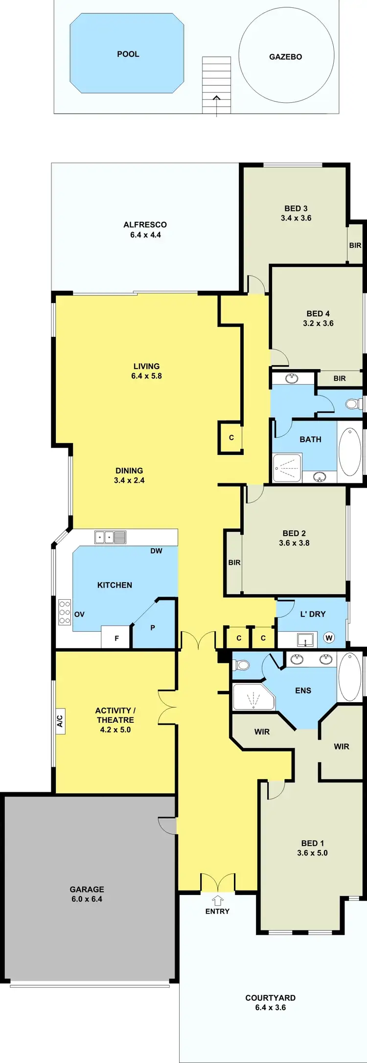 Floorplan of Homely house listing, 17 Keppell Street, Willagee WA 6156
