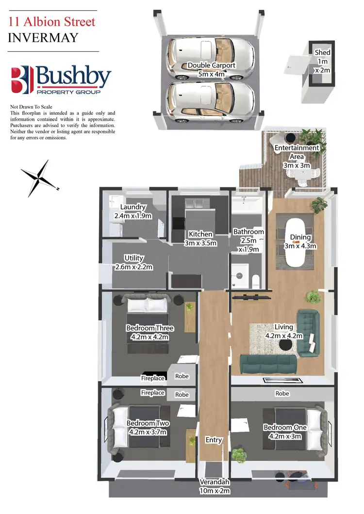 Floorplan of Homely house listing, 1/11 Albion Street, Invermay TAS 7248