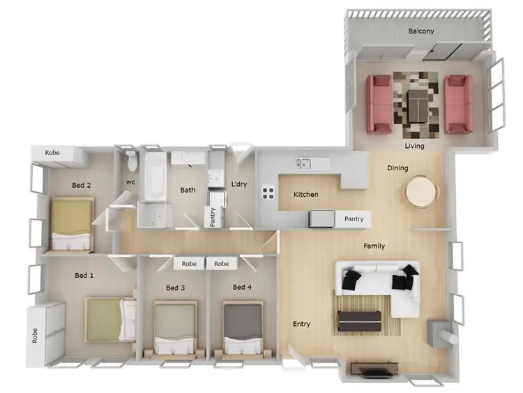 Floorplan of Homely house listing, 50 Victoria Street, Katoomba NSW 2780
