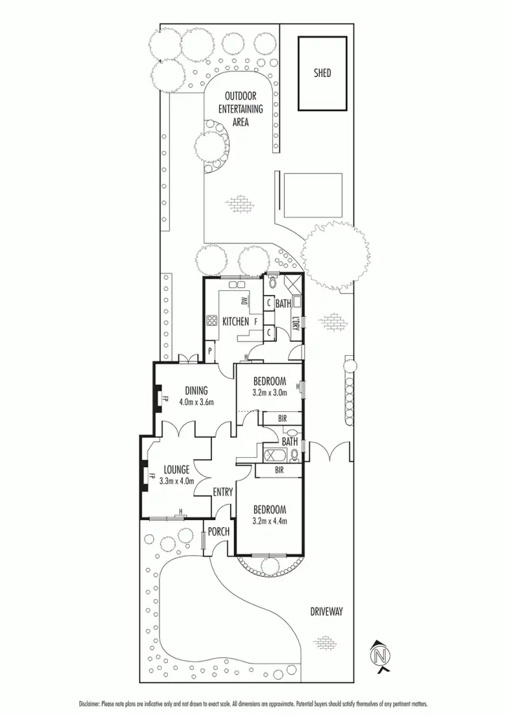 Floorplan of Homely house listing, 2 Birch Street, Caulfield South VIC 3162