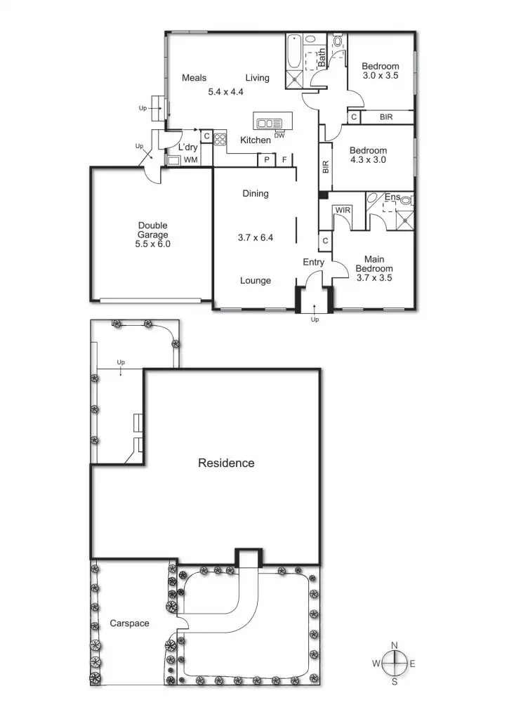 Floorplan of Homely house listing, 1/5 Maverston Street, Glen Iris VIC 3146