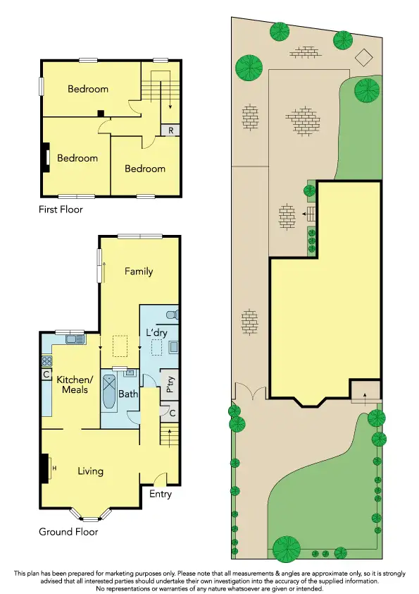 Floorplan of Homely house listing, 53 Crichton Avenue, Port Melbourne VIC 3207