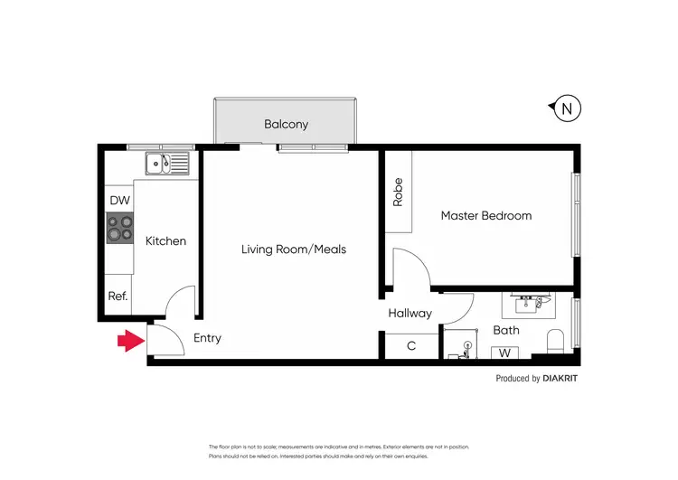 Floorplan of Homely apartment listing, 6/53 Wattletree Road, Armadale VIC 3143