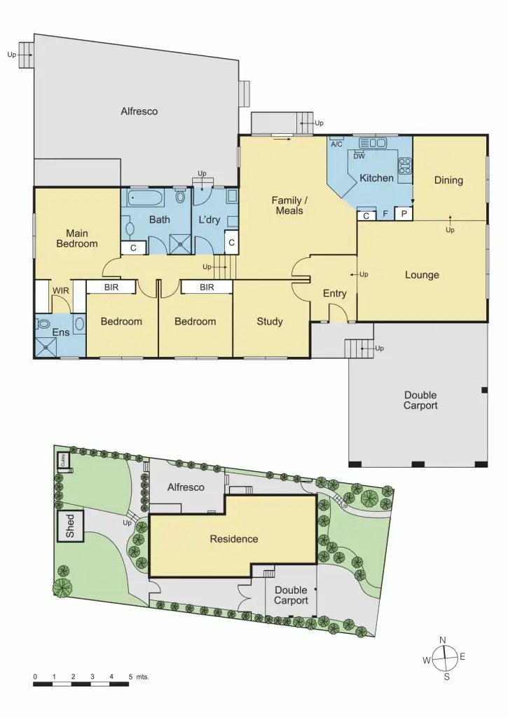 Floorplan of Homely house listing, 193 Beales Road, Greensborough VIC 3088
