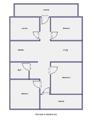 Floorplan of Homely house listing, 34 Brown Street, California Gully VIC 3556