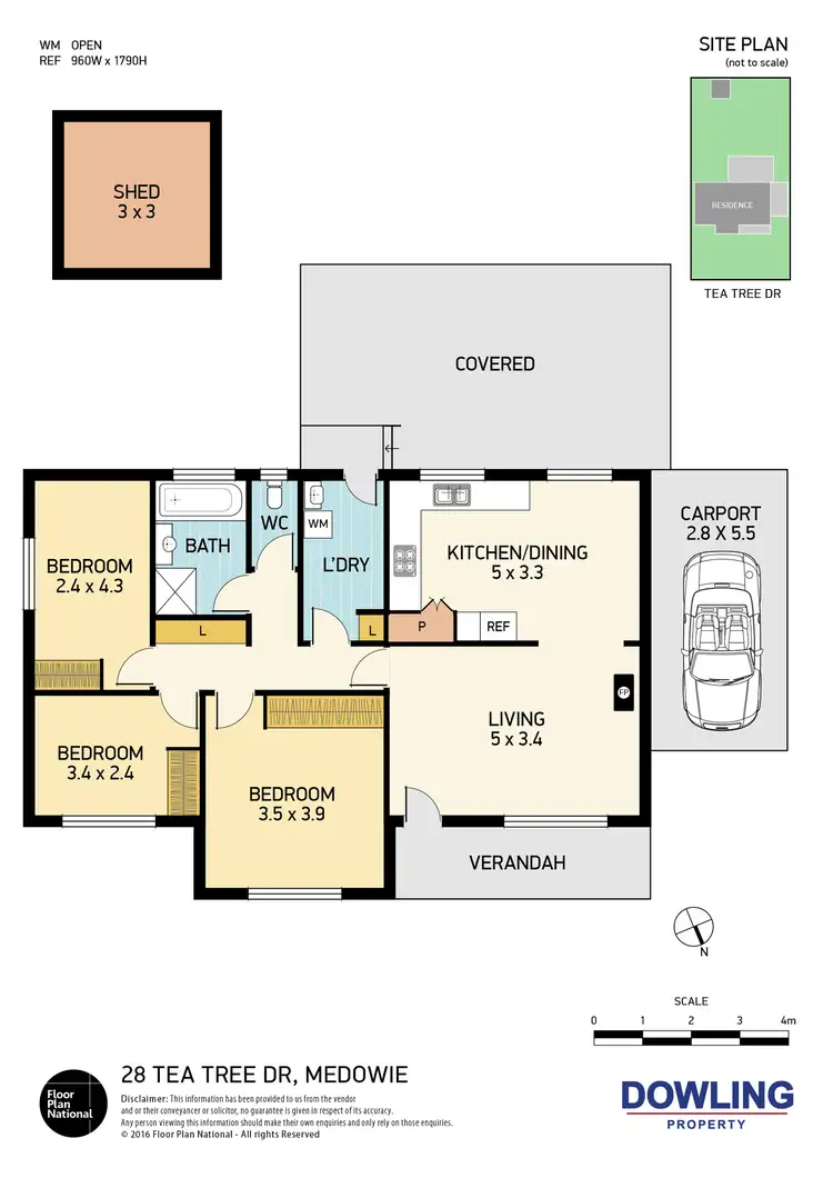 Floorplan of Homely house listing, 28 Tea Tree Drive, Medowie NSW 2318