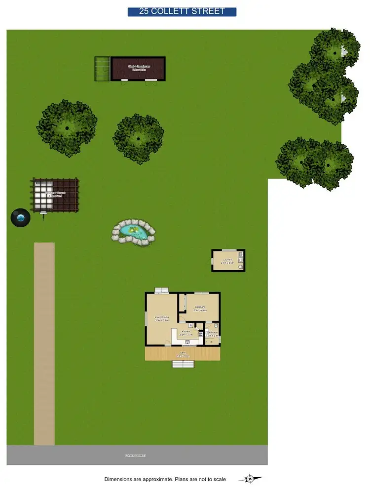 Floorplan of Homely house listing, 25 Collett Street, Tucabia NSW 2462
