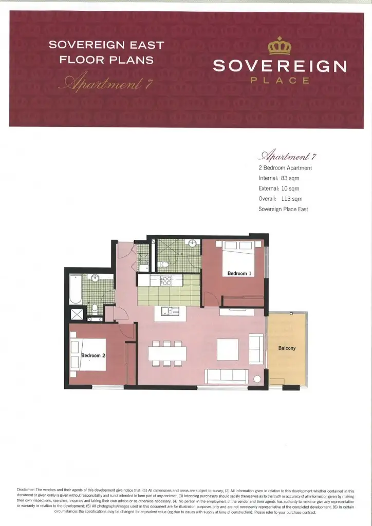 Floorplan of Homely apartment listing, 7/1 Erskine Link, East Perth WA 6004
