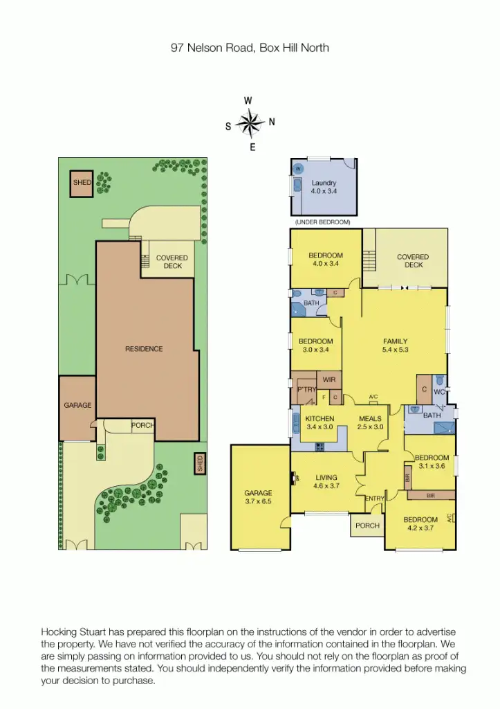 Floorplan of Homely house listing, 97 Nelson Road, Box Hill North VIC 3129