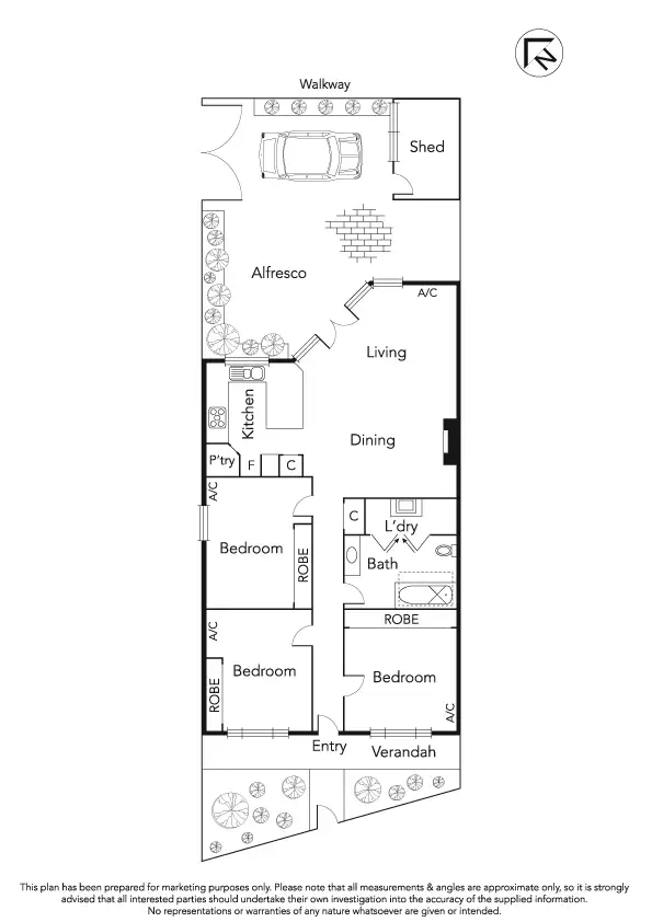 Floorplan of Homely house listing, 52 Spring Street East, Port Melbourne VIC 3207