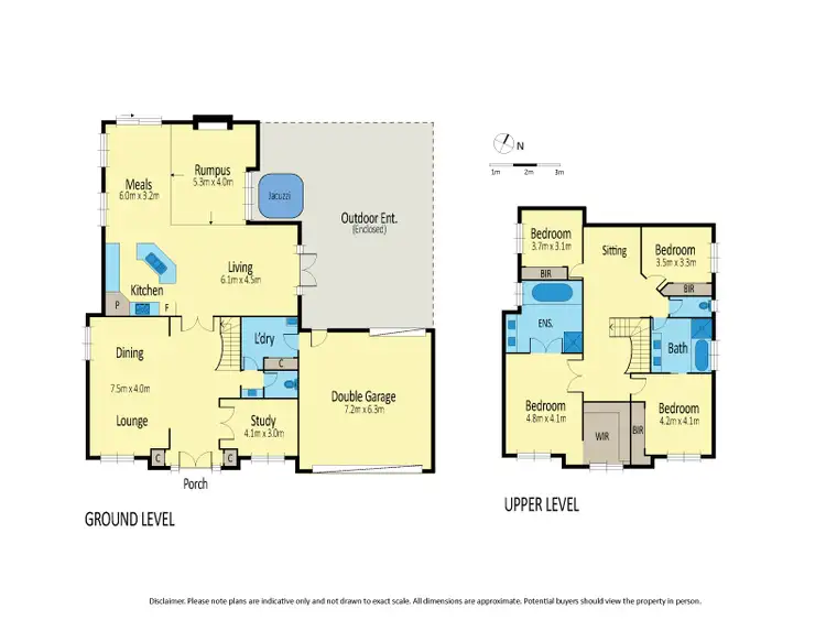Floorplan of Homely house listing, 7 Plenty Close, Taylors Lakes VIC 3038