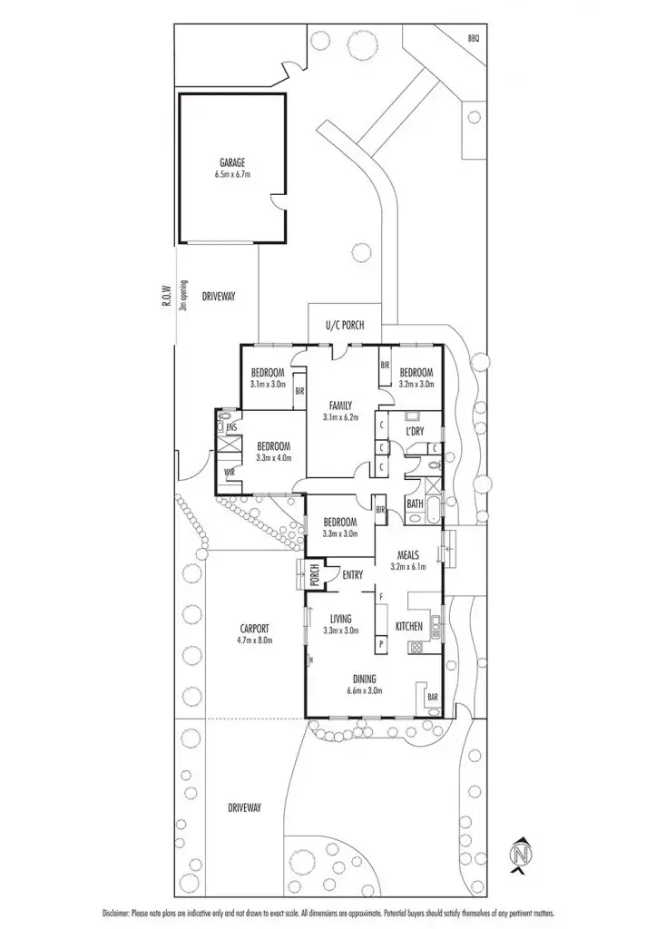 Floorplan of Homely house listing, 46 Mcleod Road, St Albans VIC 3021