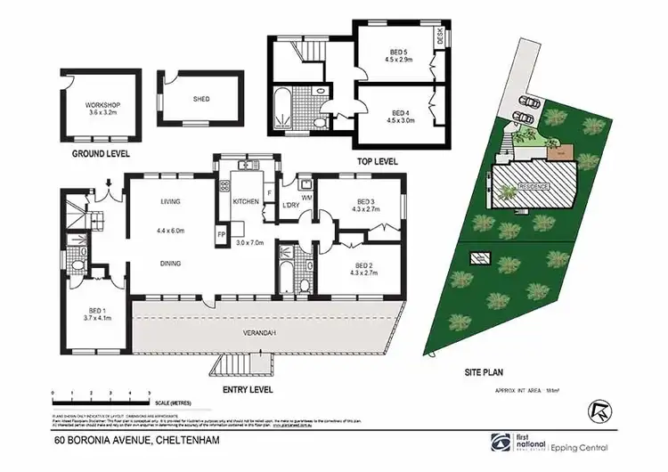 Floorplan of Homely house listing, 60 Boronia Avenue, Cheltenham NSW 2119