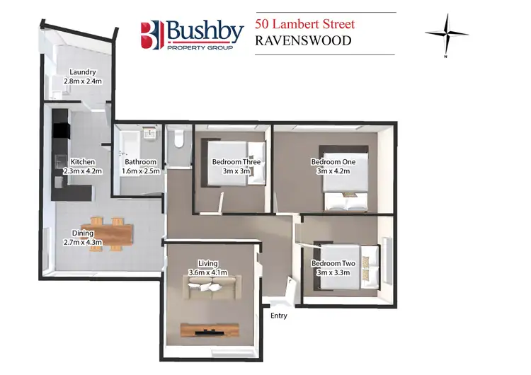 Floorplan of Homely house listing, 50 Lambert Street, Ravenswood TAS 7250