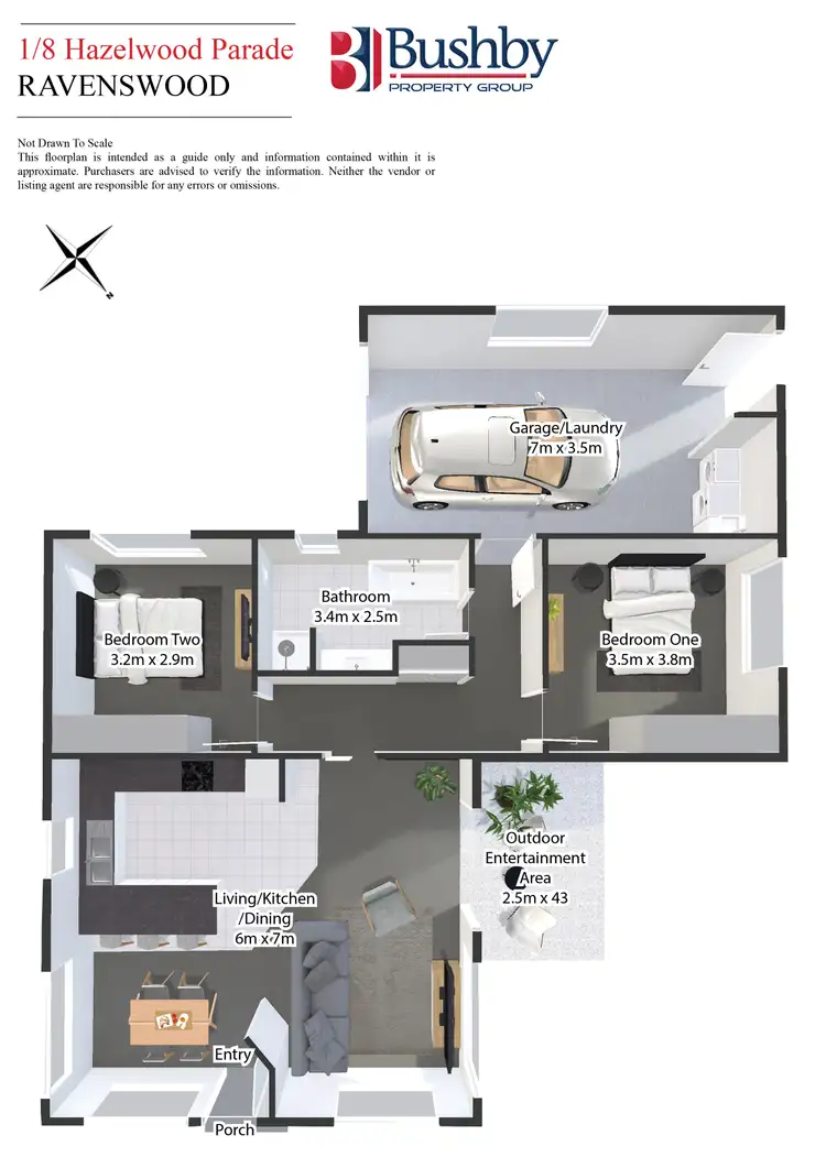Floorplan of Homely house listing, 1/8 Hazelwood Parade, Ravenswood TAS 7250