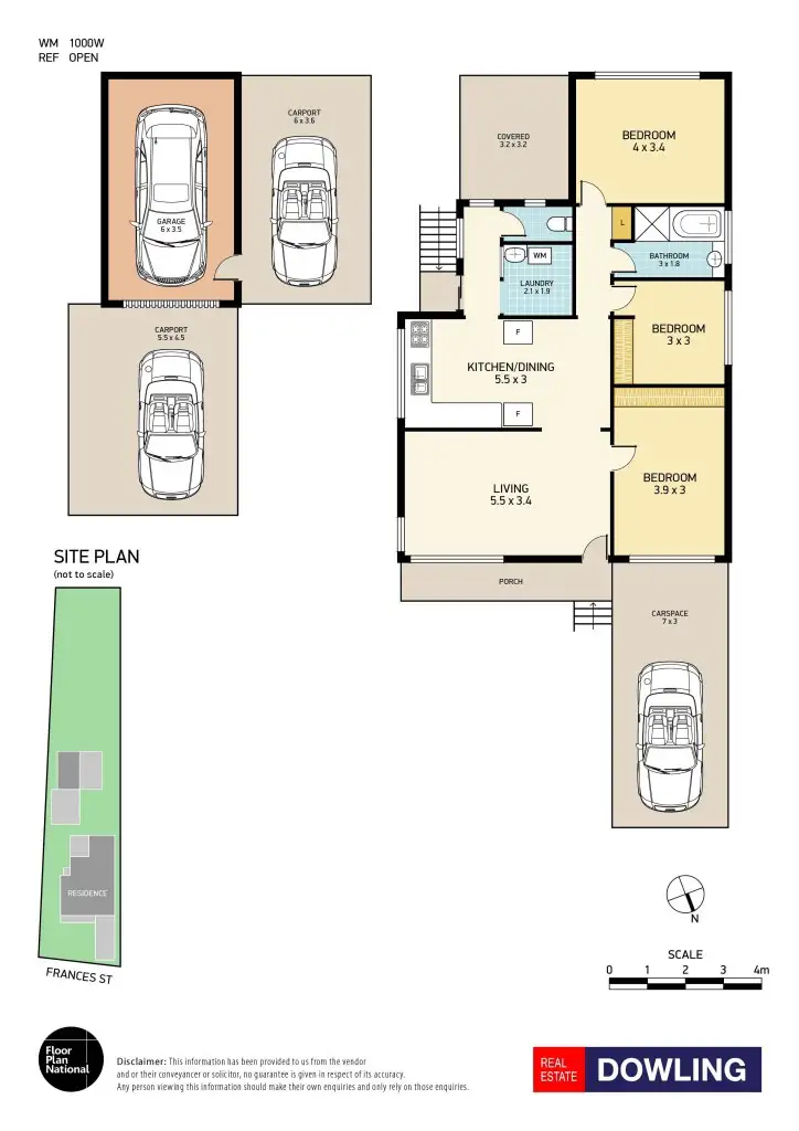 Floorplan of Homely house listing, 3 Frances Street, Wallsend NSW 2287