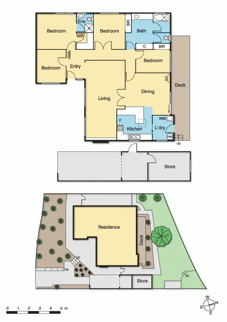 Floorplan of Homely house listing, 6 Landra Place, Greensborough VIC 3088