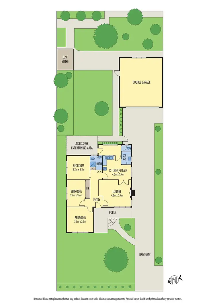 Floorplan of Homely house listing, 33 Tainton Road, Burwood East VIC 3151