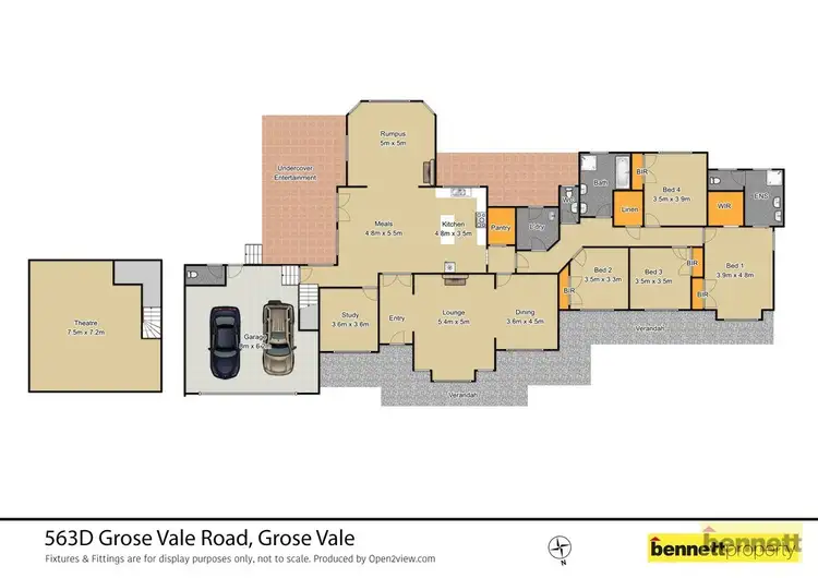 Floorplan of Homely house listing, 563D Grose Vale Road, Grose Vale NSW 2753