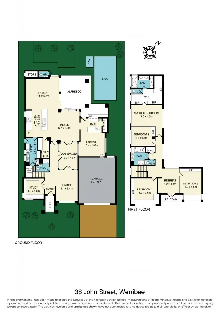 Floorplan of Homely house listing, 38 John Street, Werribee VIC 3030