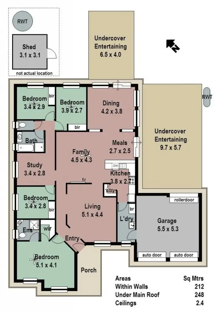 Floorplan of Homely house listing, 4 Creekside Grove, Mount Barker SA 5251