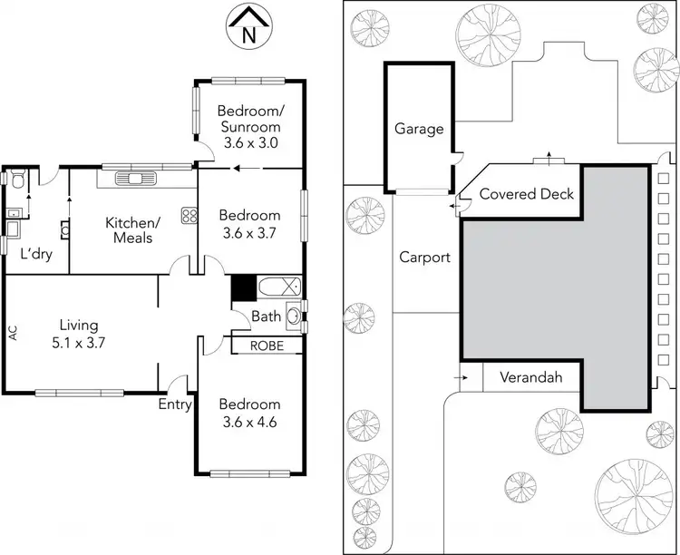 Floorplan of Homely house listing, 26 Hickford Street, Reservoir VIC 3073