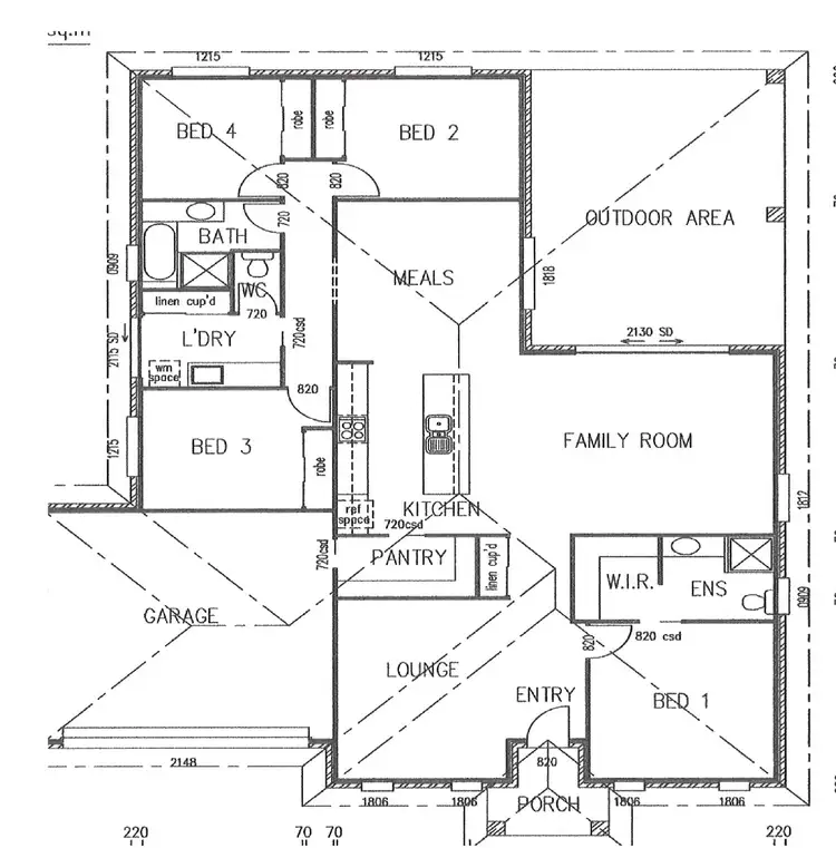 Floorplan of Homely house listing, 10 Cottonwood Crescent, Fernvale QLD 4306