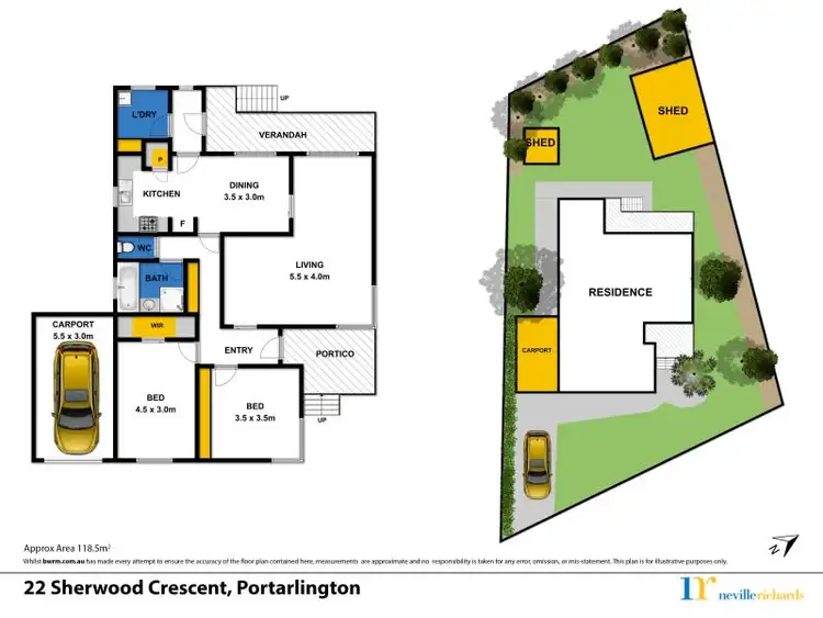 Floorplan of Homely house listing, 22 Sherwood Crescent, Portarlington VIC 3223