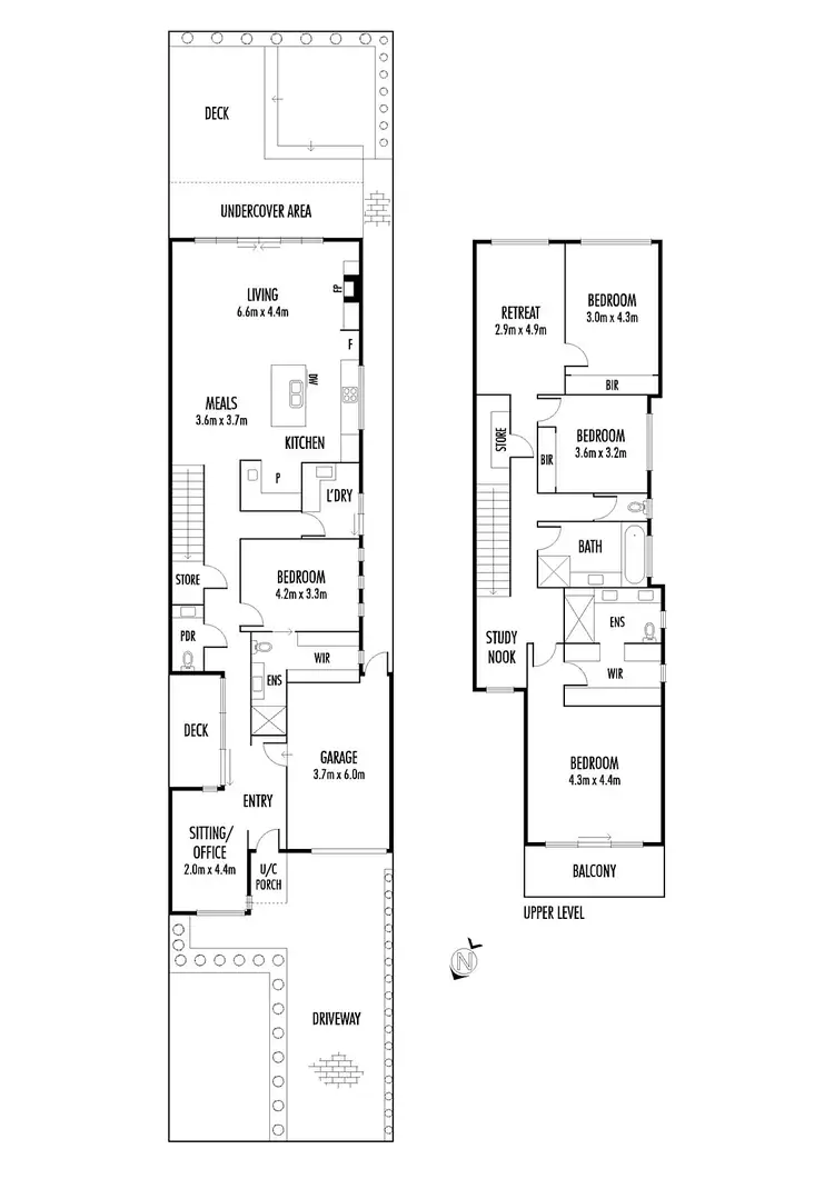 Floorplan of Homely house listing, 39A Dublin Avenue, Strathmore VIC 3041