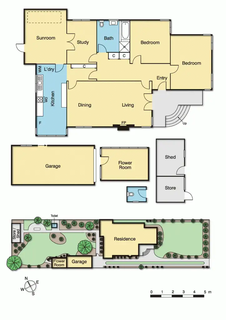 Floorplan of Homely house listing, 179 Waiora Road, Heidelberg Heights VIC 3081