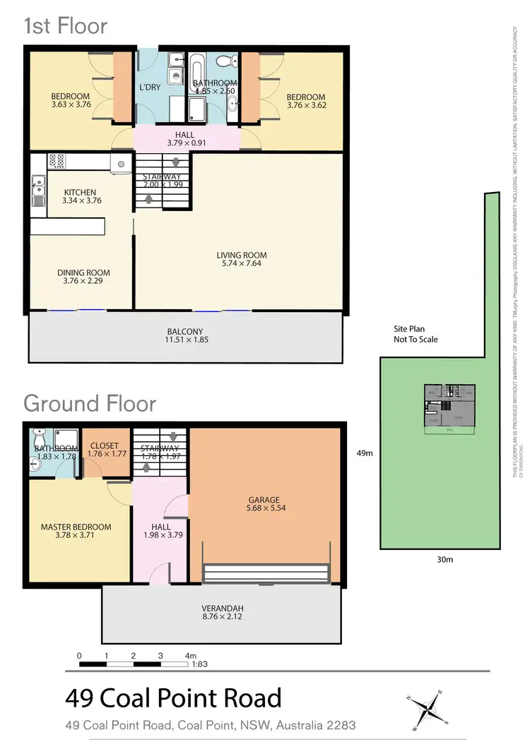 Floorplan of Homely house listing, 49 Coal Point Road, Coal Point NSW 2283