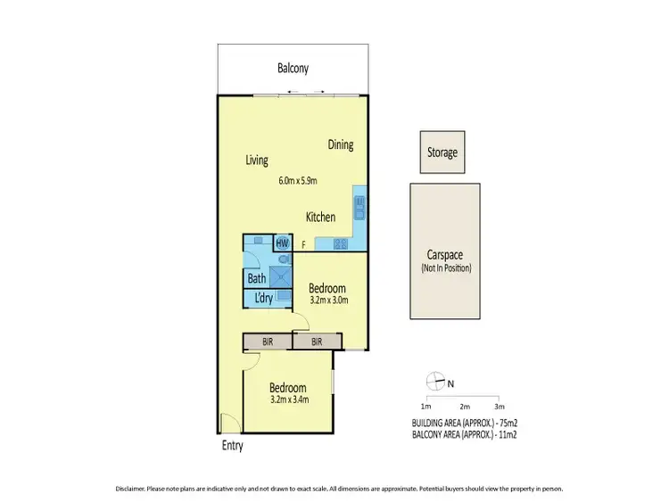 Floorplan of Homely unit listing, 12/52-54 Epsom Road, Ascot Vale VIC 3032