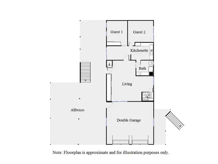 Floorplan of Homely house listing, 134 Hendy Road, Buronga NSW 2739