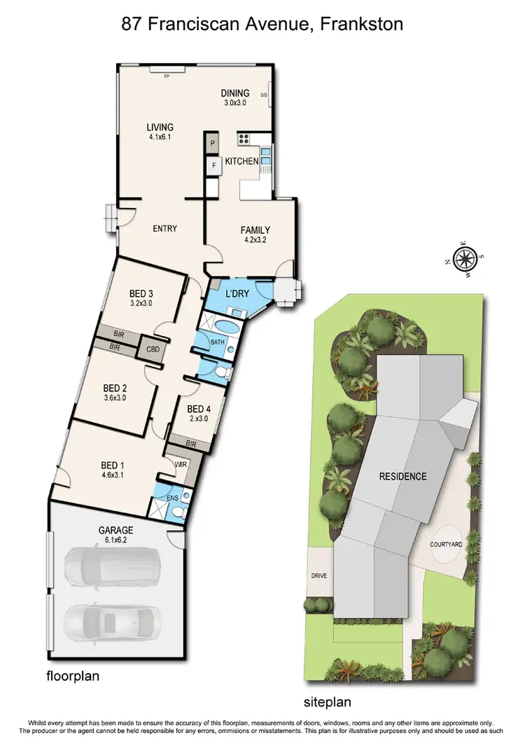 Floorplan of Homely house listing, 87 Franciscan Avenue, Frankston VIC 3199