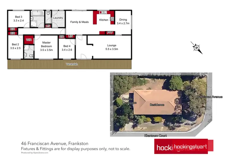 Floorplan of Homely house listing, 46 Franciscan Avenue, Frankston VIC 3199