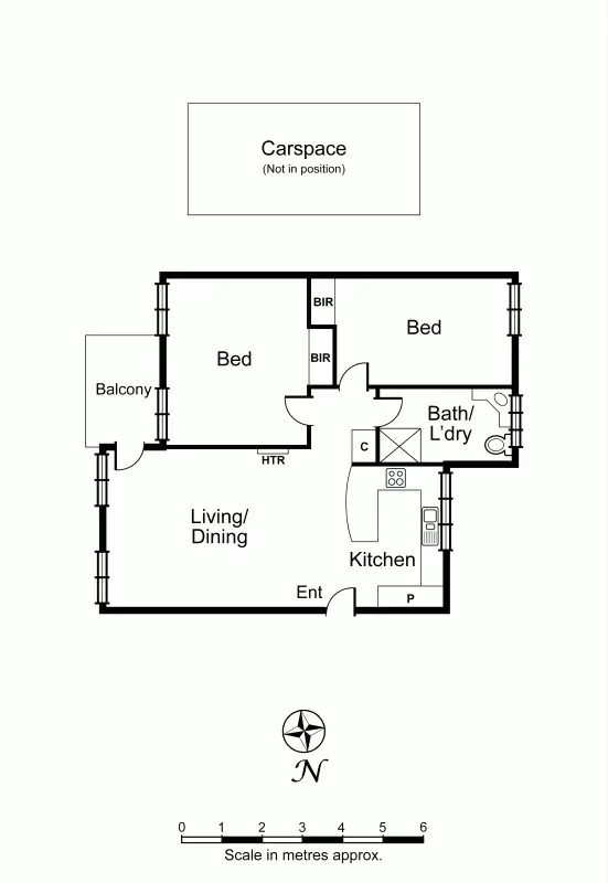 Floorplan of Homely apartment listing, 11/17-19 The Avenue, Prahran VIC 3181
