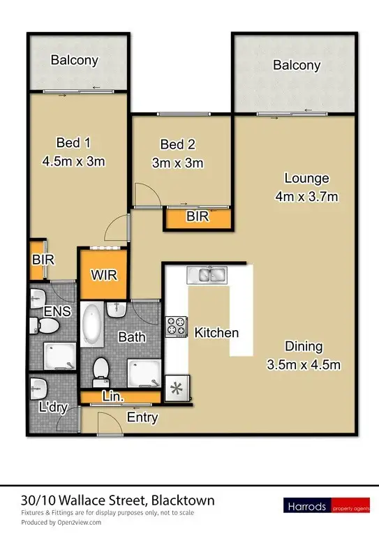 Floorplan of Homely unit listing, 30/10 Wallace Street, Blacktown NSW 2148