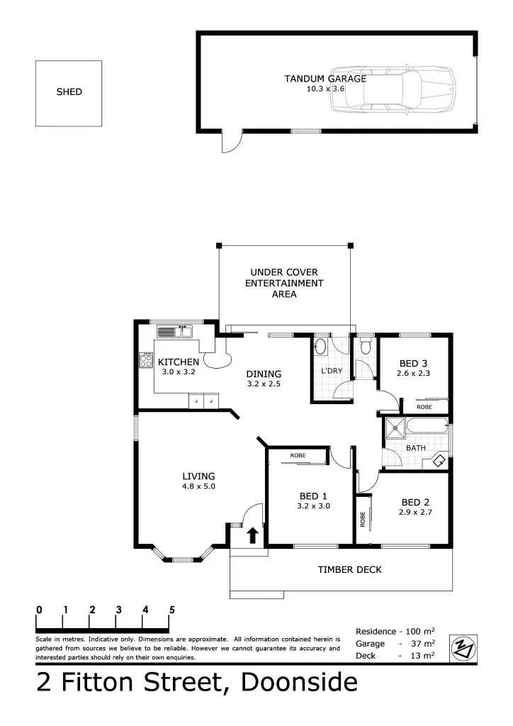 Floorplan of Homely house listing, 2 Fitton St, Doonside NSW 2767