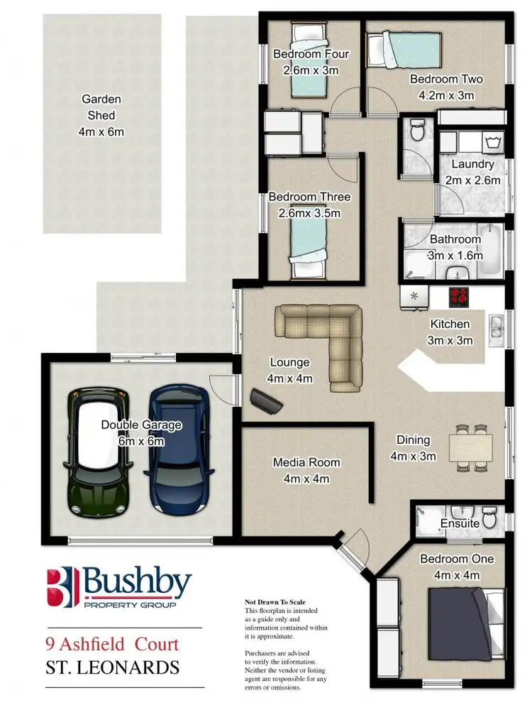 Floorplan of Homely house listing, 9 Ashfield Court, St Leonards TAS 7250