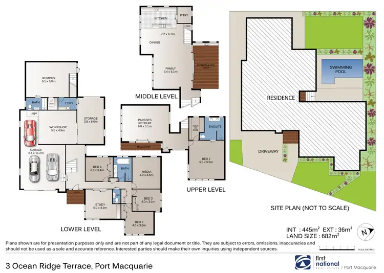 Floorplan of Homely house listing, 3 Ocean Ridge Terrace, Port Macquarie NSW 2444