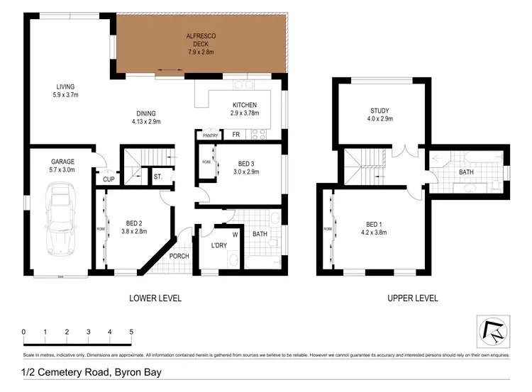 Floorplan of Homely townhouse listing, 1/2-6 Cemetery Road, Byron Bay NSW 2481